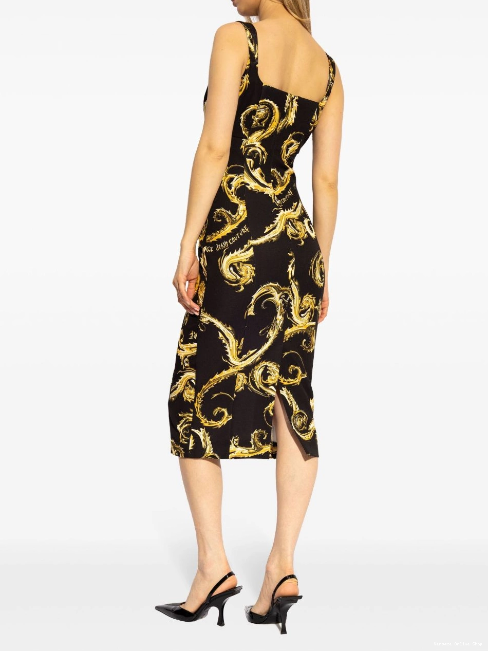 Affordable Strap Couture Versace Dress Jeans Women 0405